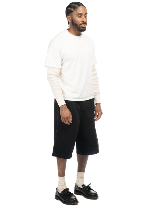 Studio Cotton Shorts - Black