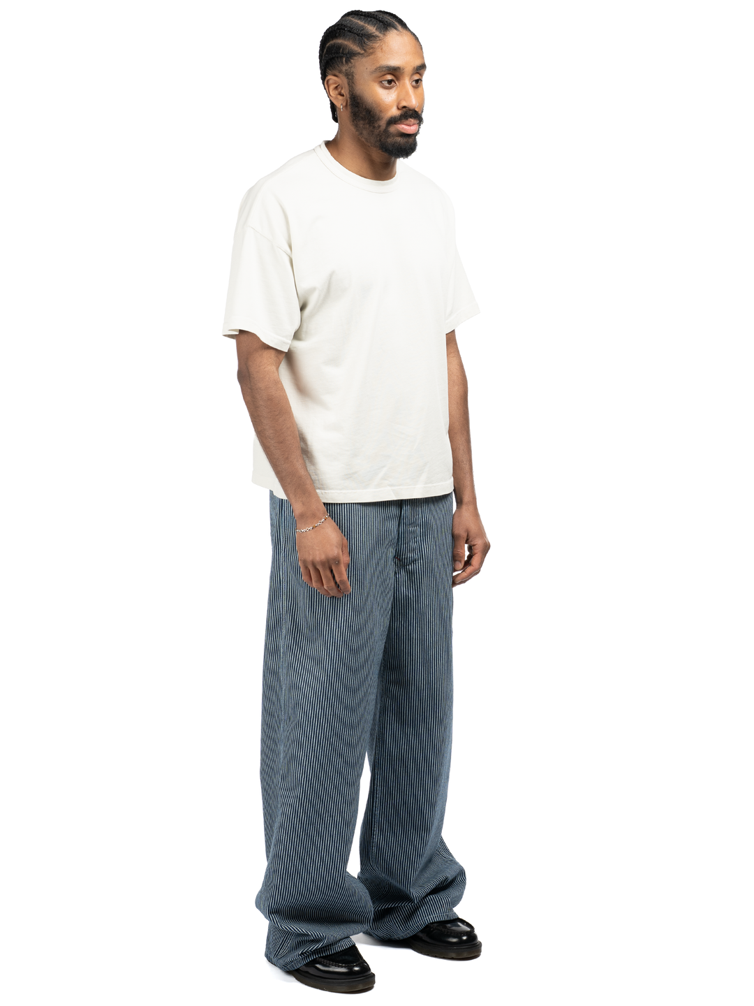 Hickory Stripe Service Pant - Rinsed Raw