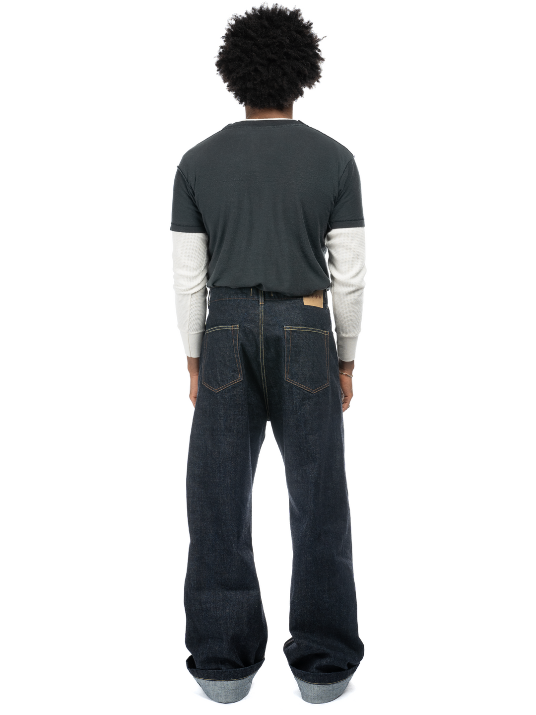 Javier Wide Leg Jeans - Japanese Selvedge