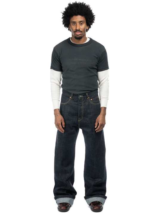 Javier Wide Leg Jeans - Japanese Selvedge