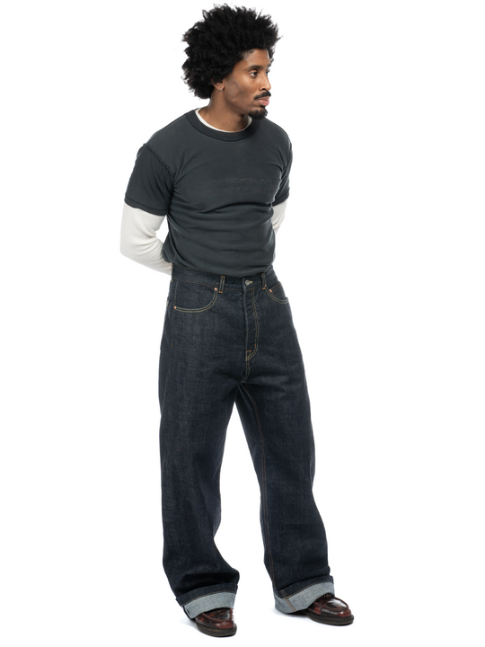 Javier Wide Leg Jeans - Japanese Selvedge