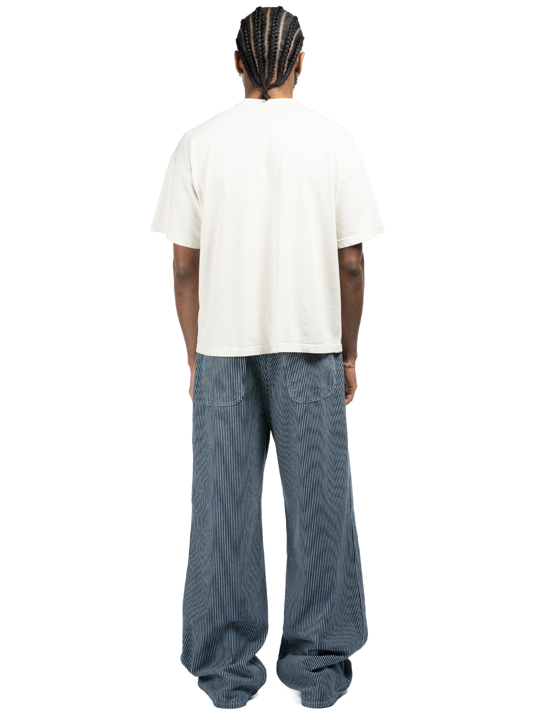 Hickory Stripe Service Pant - Rinsed Raw