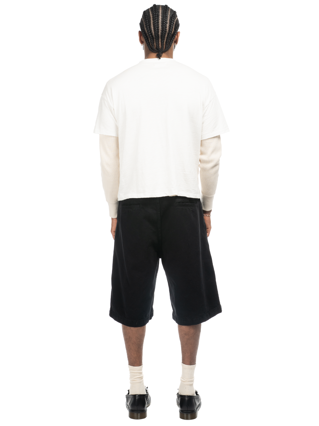 Studio Cotton Shorts - Black