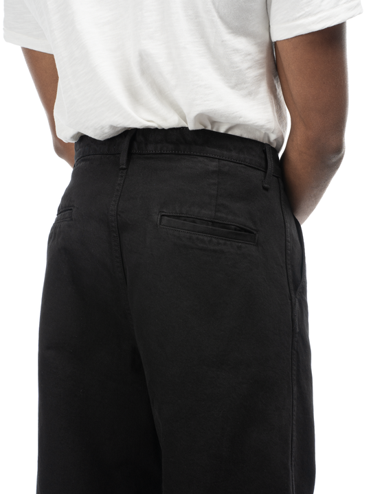 Studio Cotton Trouser - Black