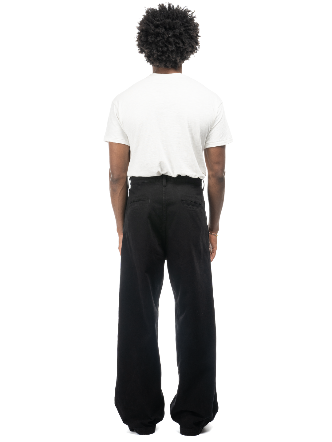 Studio Cotton Trouser - Black