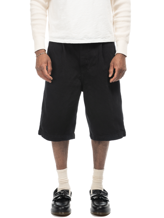 Studio Cotton Shorts - Black