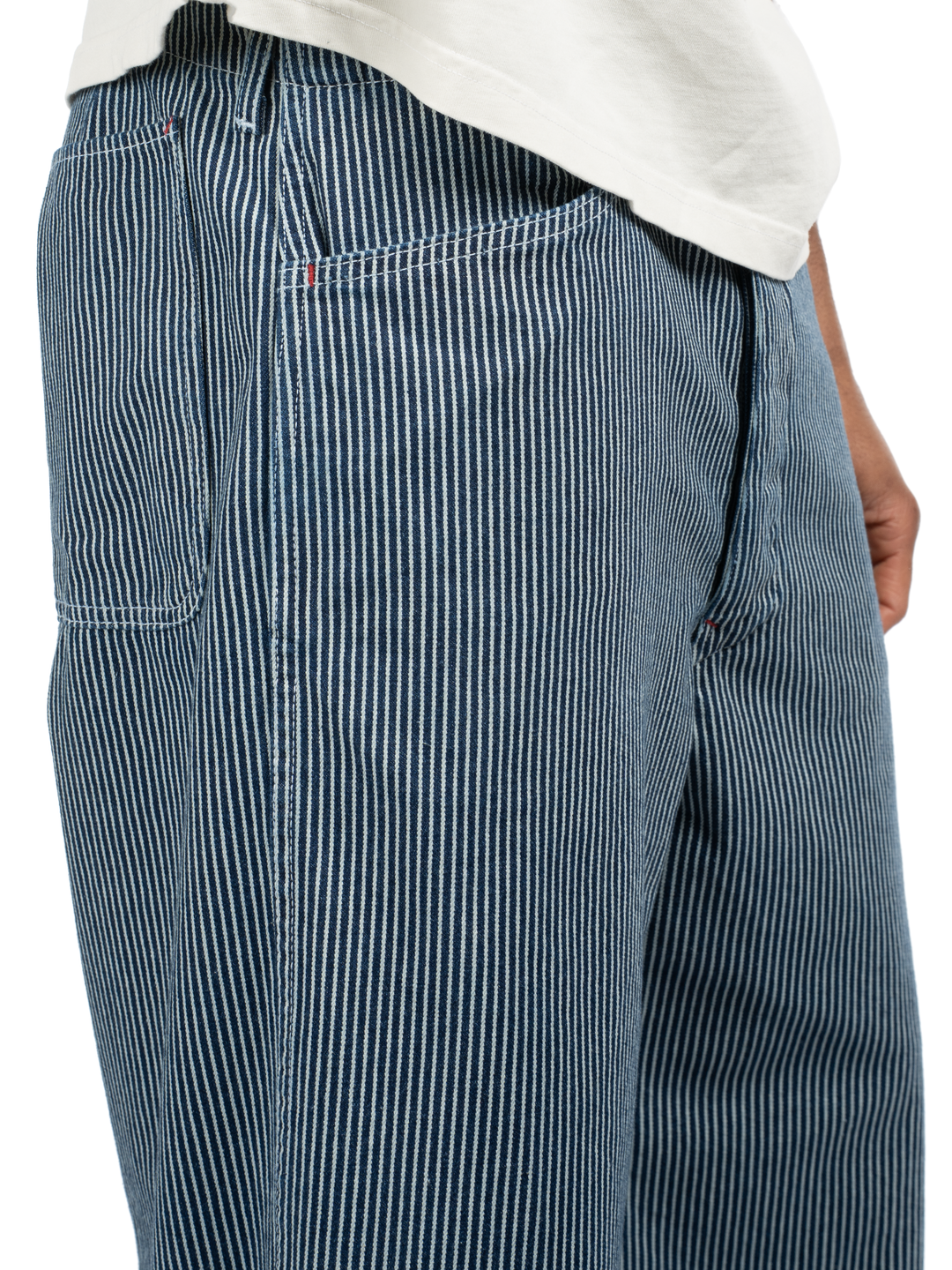Hickory Stripe Service Pant - Rinsed Raw