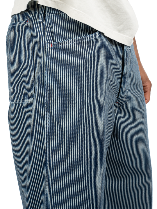 Hickory Stripe Service Pant - Rinsed Raw