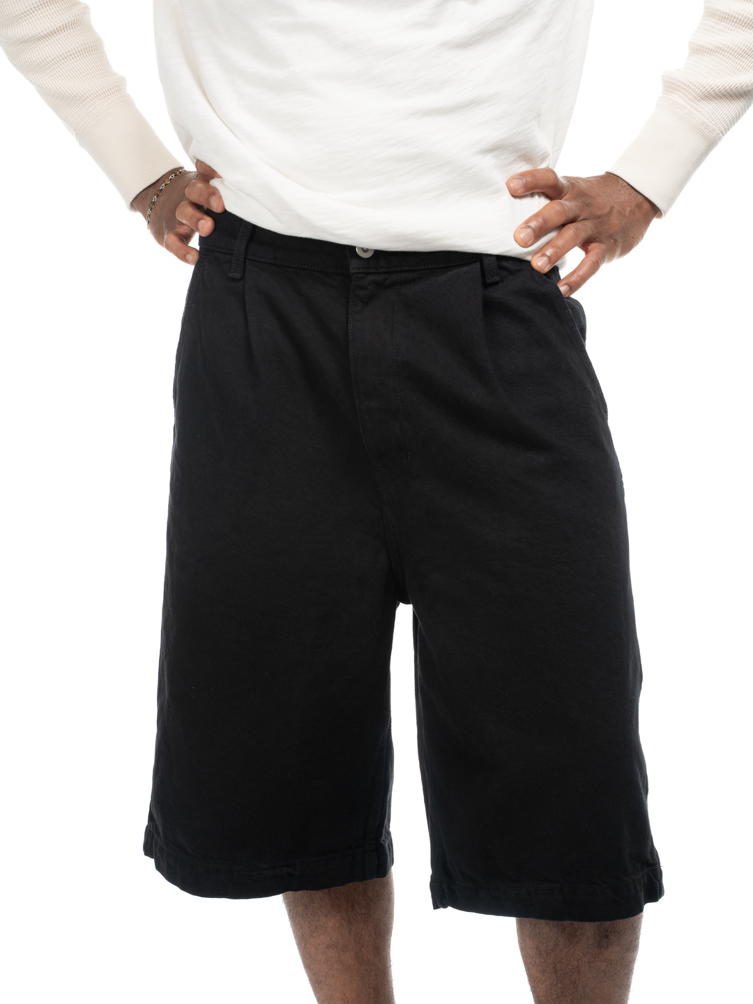 Studio Cotton Shorts - Black