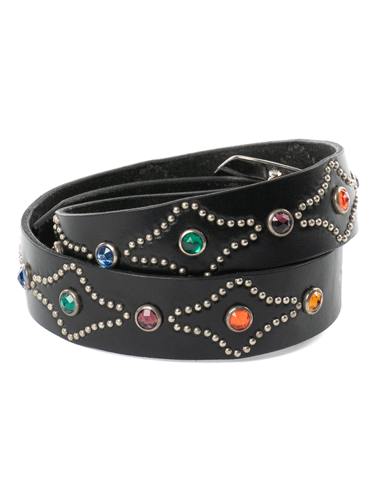 Evergreen Star Studded Belt - 1.5"