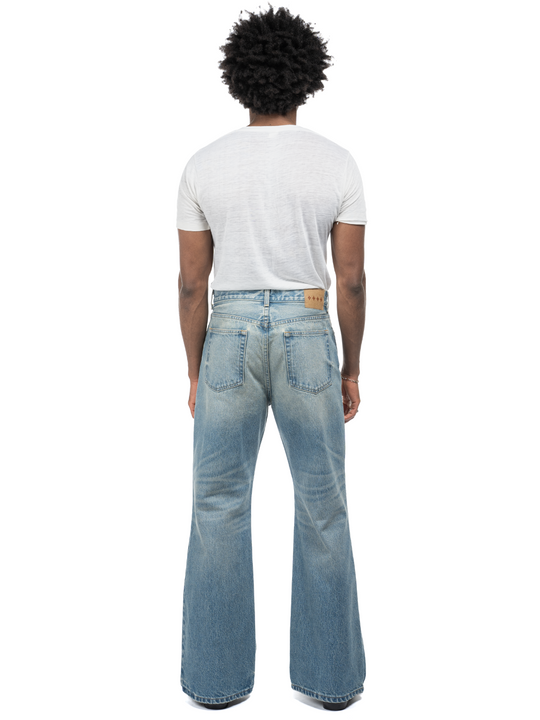 Serge Loose Bootcut Jeans - Dusk Indigo