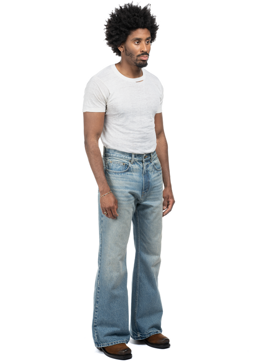 Serge Loose Bootcut Jeans - Dusk Indigo