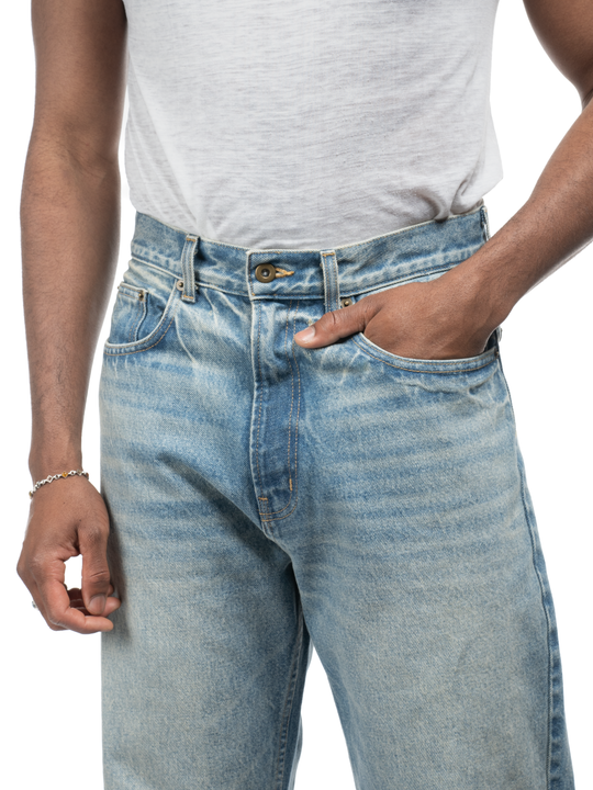 Serge Loose Bootcut Jeans - Dusk Indigo