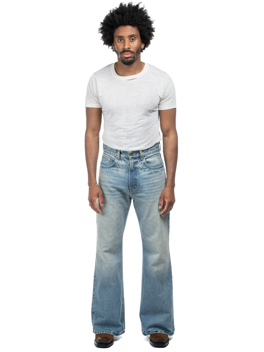 Serge Loose Bootcut Jeans - Dusk Indigo