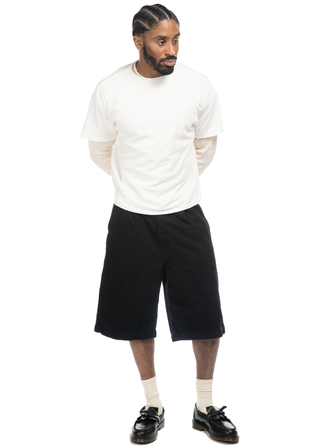 Studio Cotton Shorts - Black