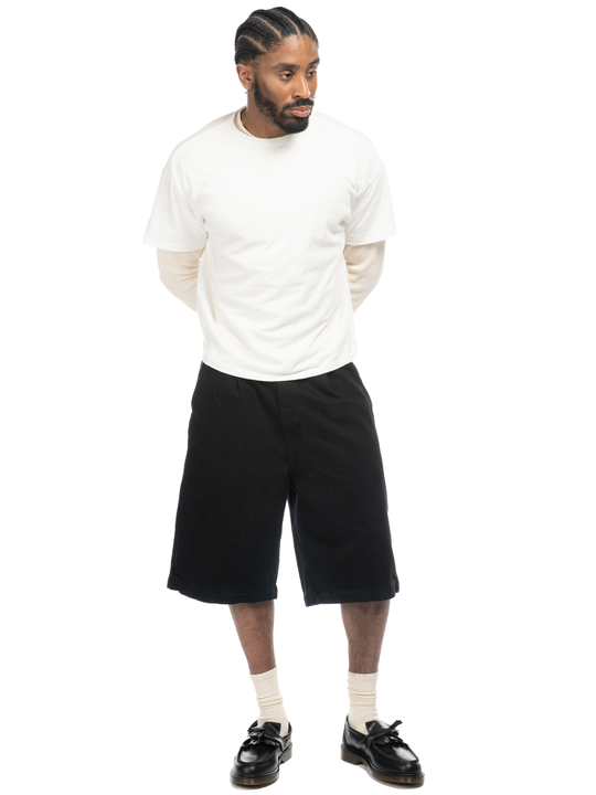 Studio Cotton Shorts - Black