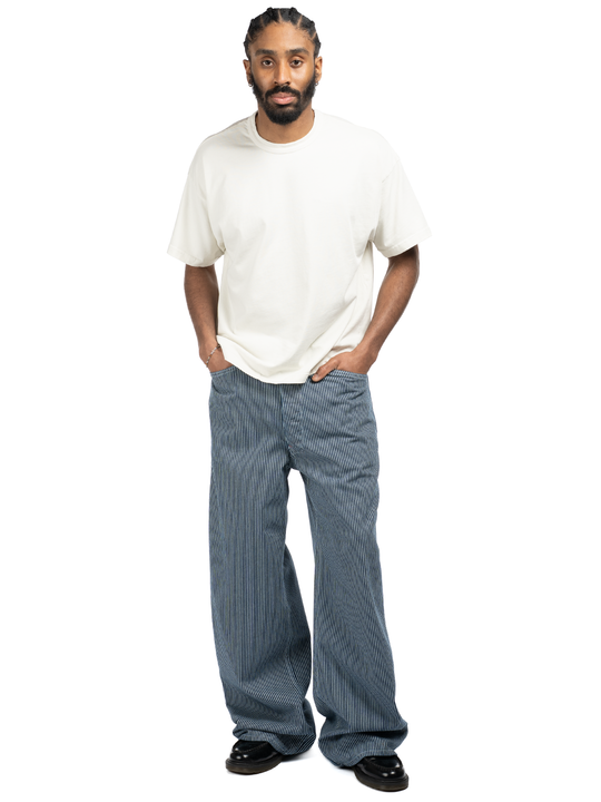 Hickory Stripe Service Pant - Rinsed Raw