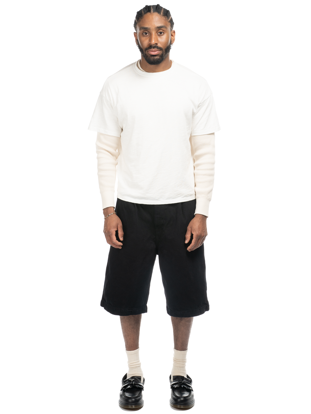Studio Cotton Shorts - Black