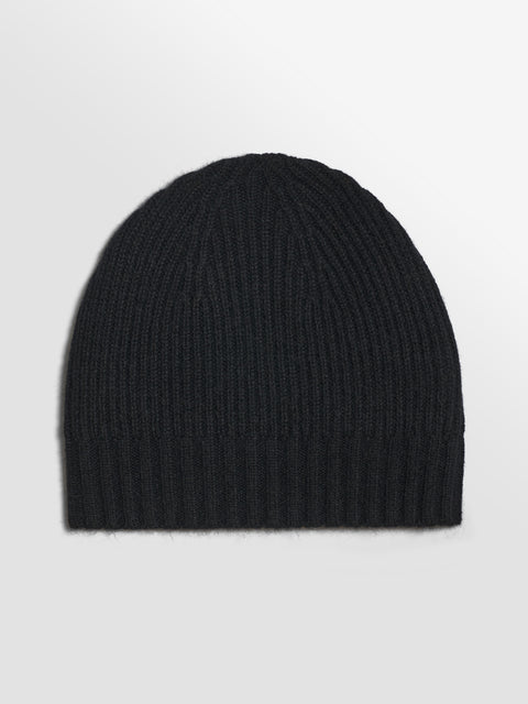 Carte Ribbed Cashmere Beanie