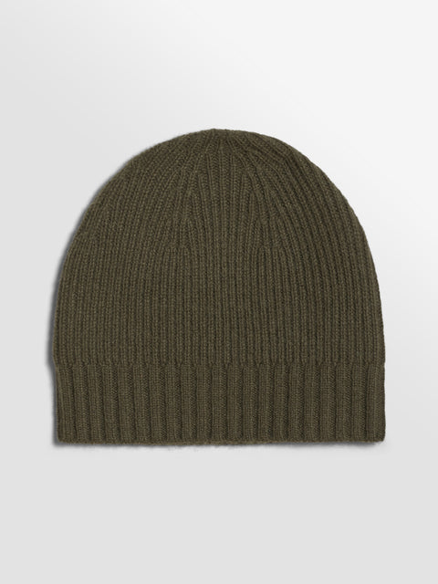 Carte Ribbed Cashmere Beanie