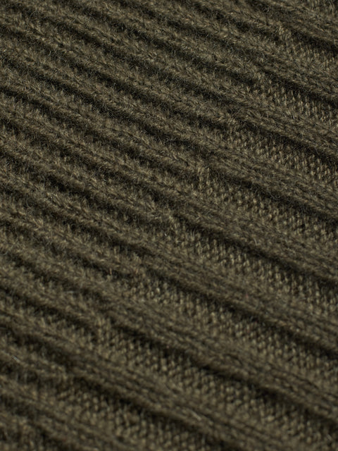 Carte Ribbed Cashmere Beanie