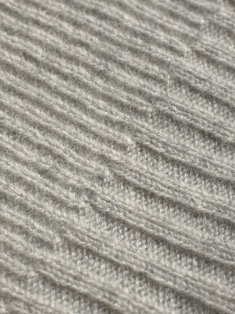 Carte Ribbed Cashmere Beanie