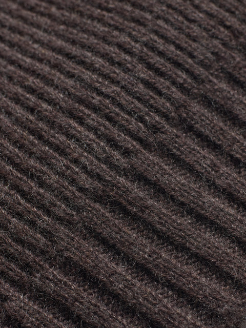 Carte Ribbed Cashmere Beanie