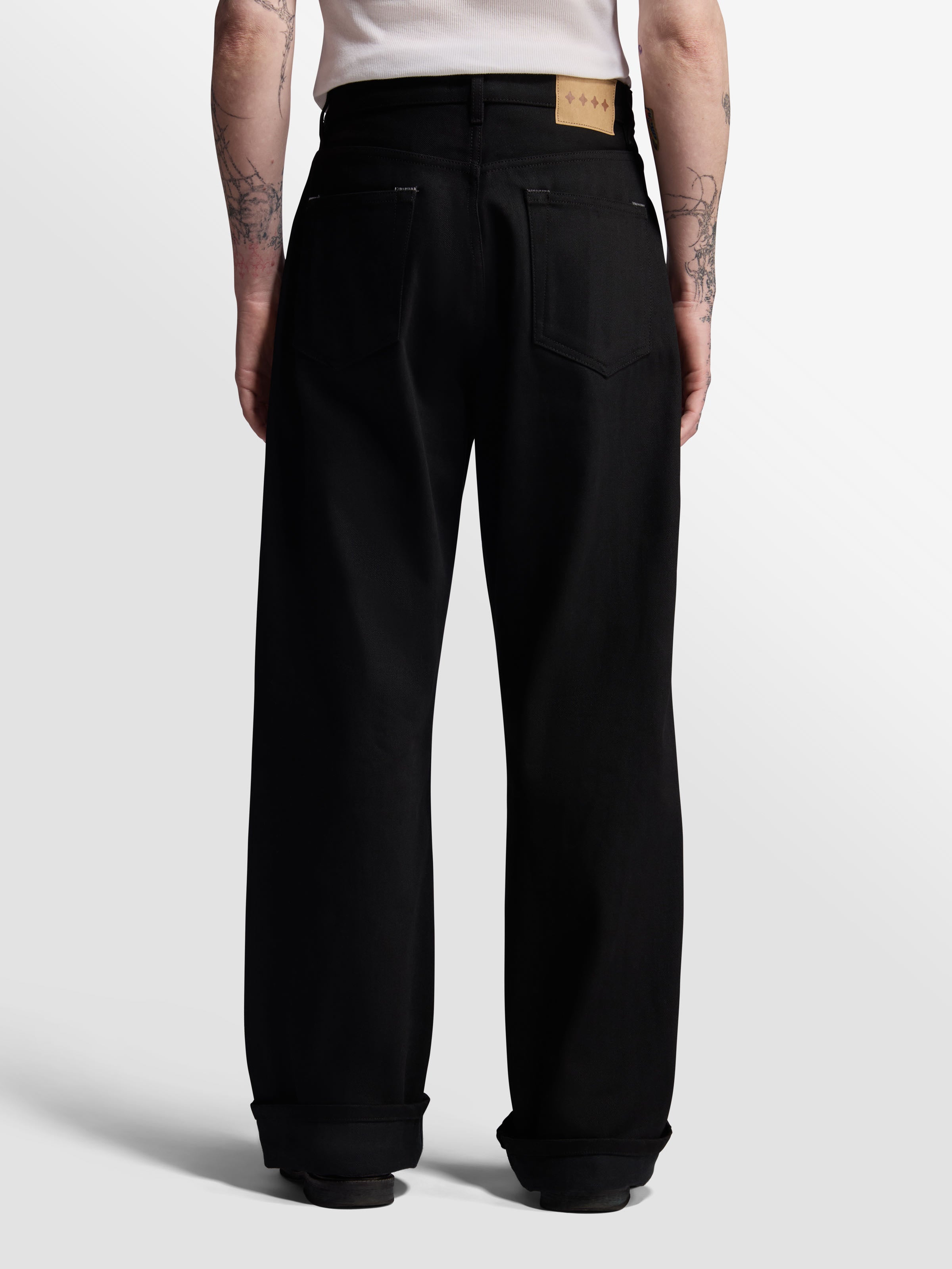メンズ BARE KNUCKLES Arthur Straight Leg Jeans