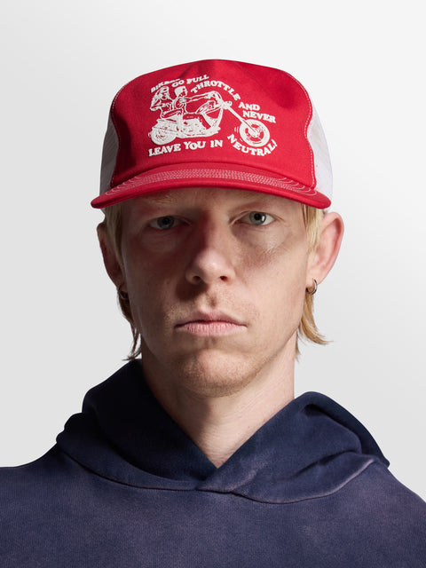 Biker Mesh Trucker Hat