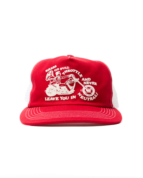 Biker Mesh Trucker Hat