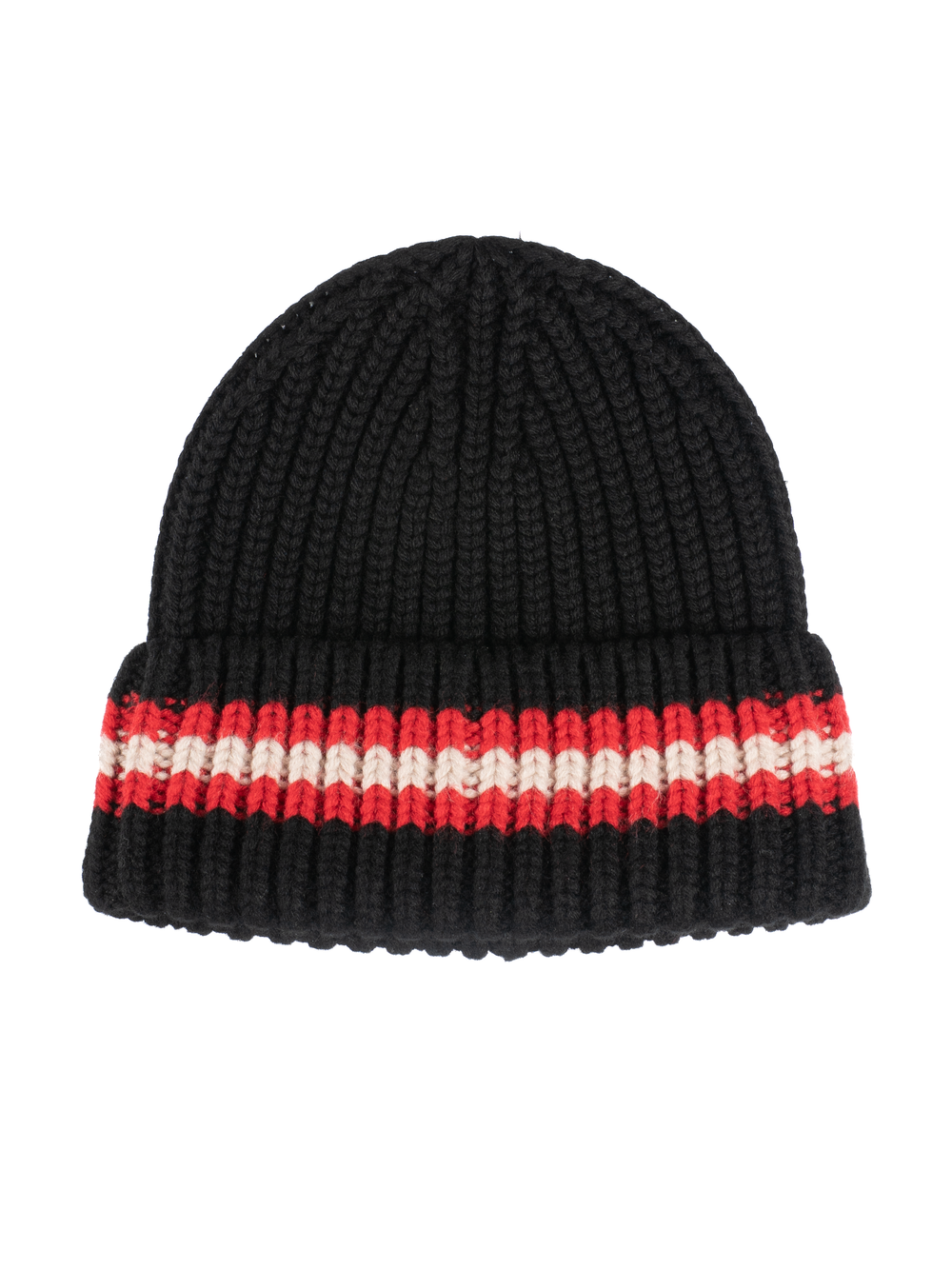 Striped Wool Beanie