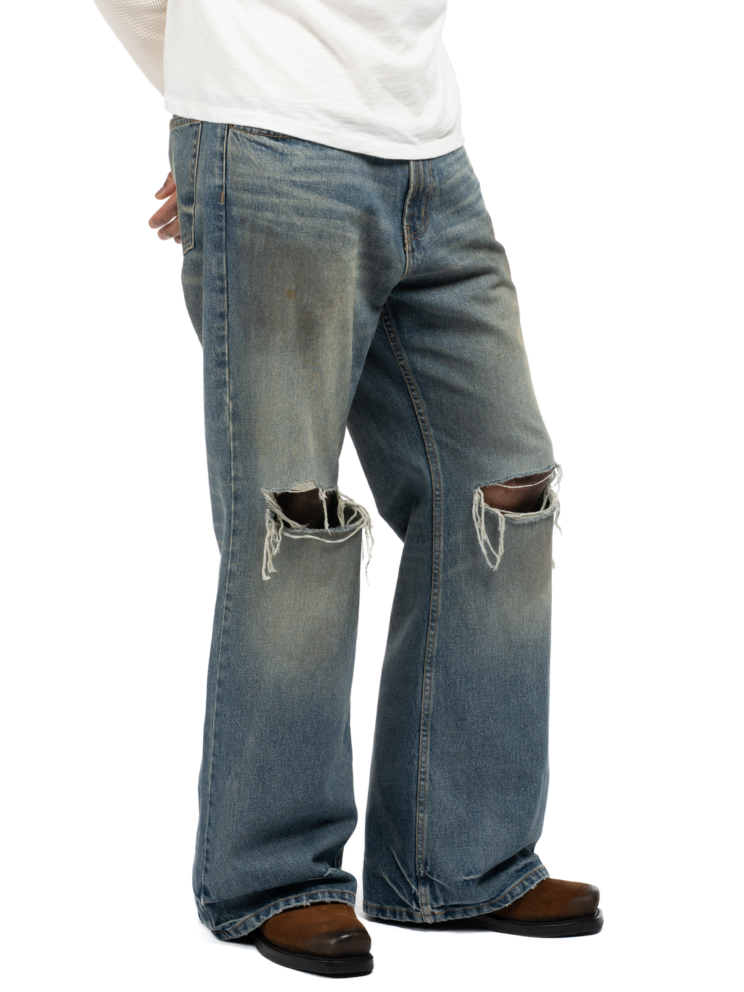 Serge Loose Bootcut Jeans