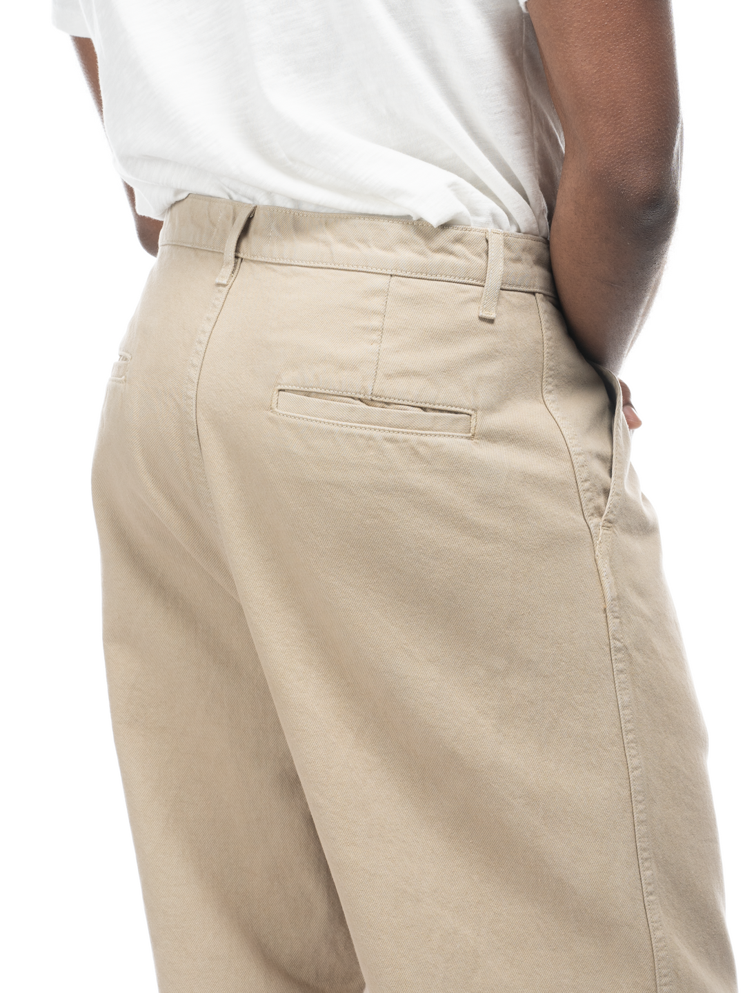 Studio Cotton Trouser - Tan