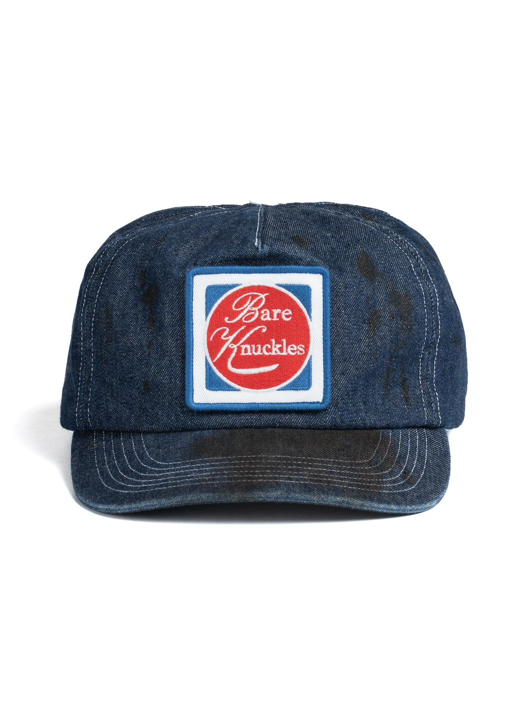 🎁 Script Oiled Denim Logo Hat (100% off)