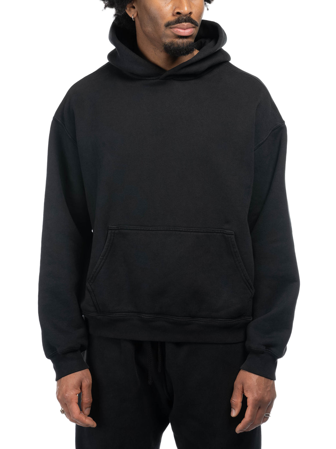 Basics Hoodie - Aged Black