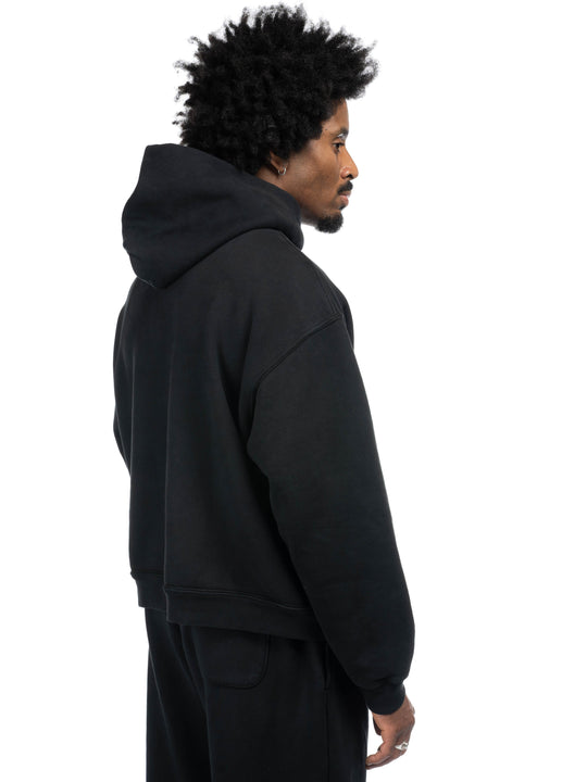 Basics Hoodie - Aged Black