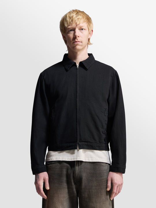 Freddy Cotton Blouson - Black