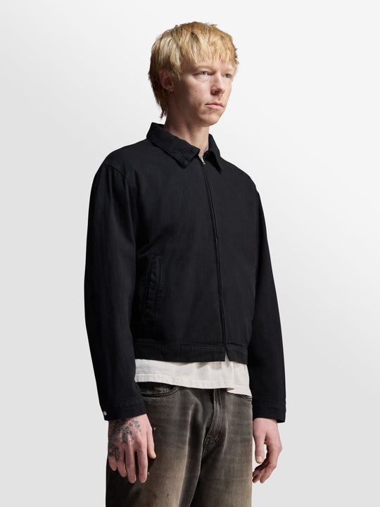 Freddy Cotton Blouson - Black