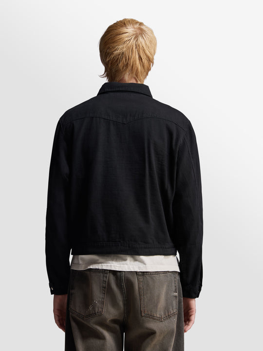 Freddy Cotton Blouson - Black