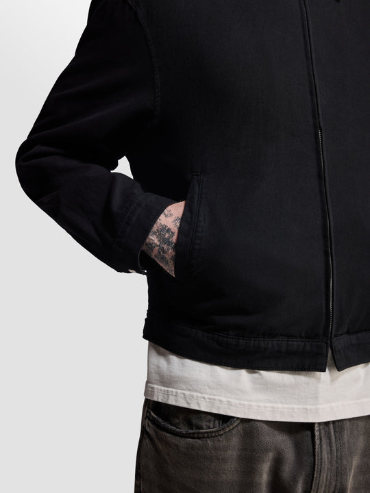 Freddy Cotton Blouson - Black
