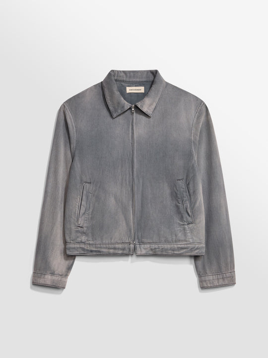 Freddy Cotton Blouson - Dove Grey