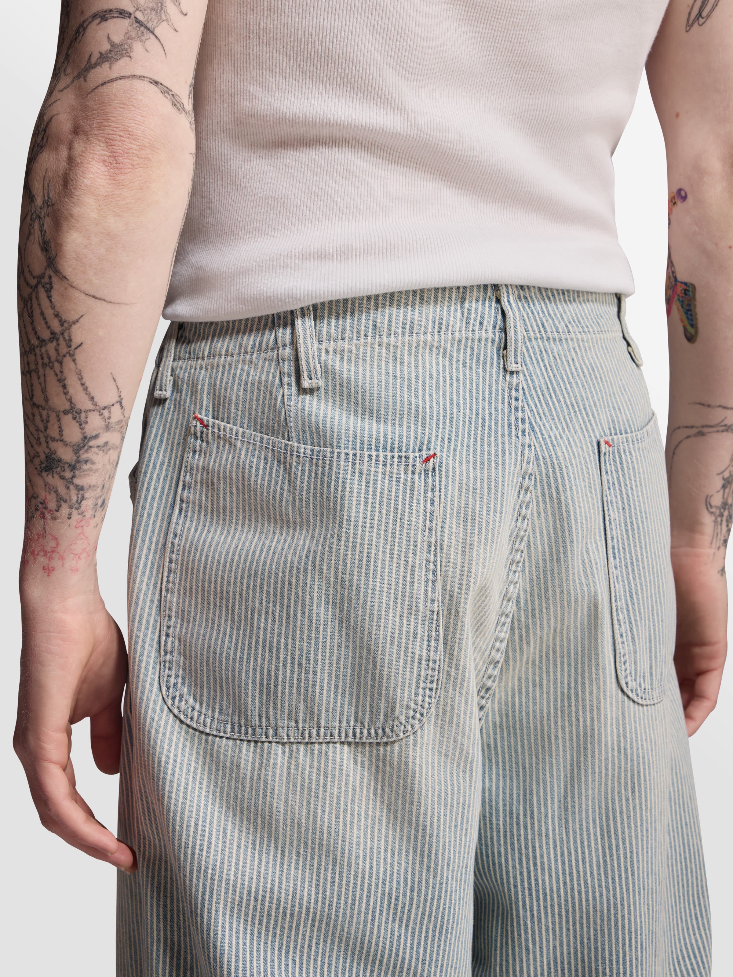 Hickory Stripe Service Pant – BARE KNUCKLES