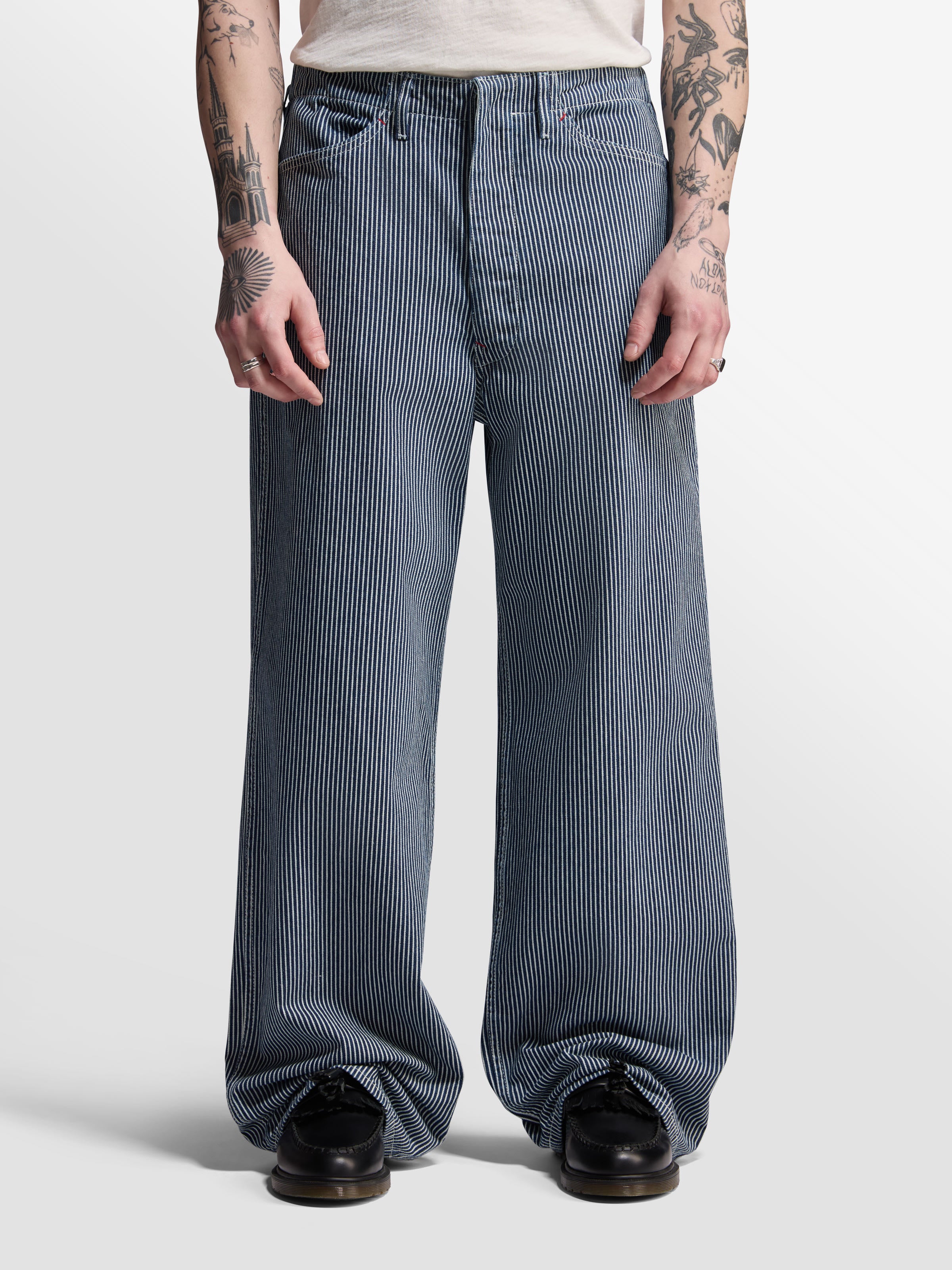 Hickory Stripe Service Pant – BARE KNUCKLES