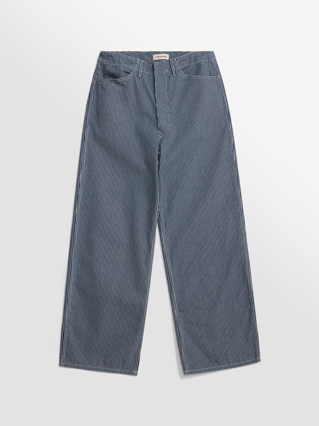 Hickory Stripe Service Pant - Rinsed Raw – BARE KNUCKLES
