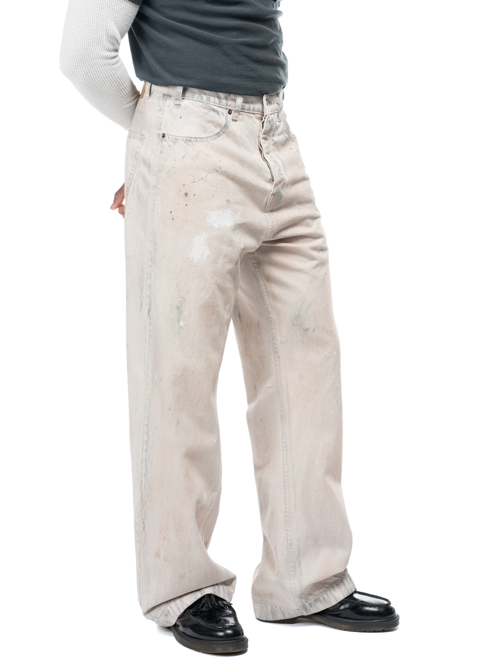 Javier Wide Leg Jeans - Morrison Wash