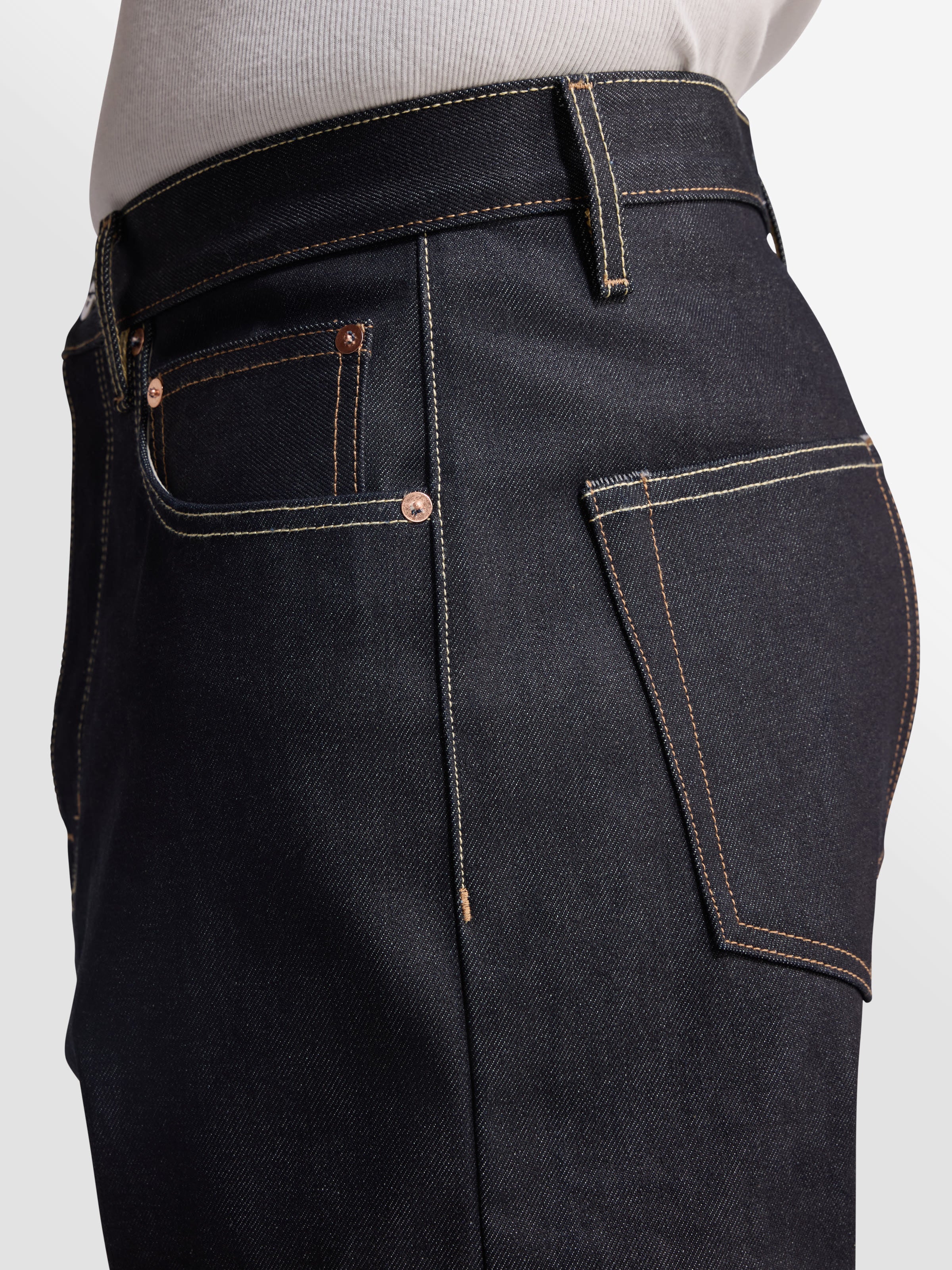 Javier Wide Leg Jeans - Japanese Selvedge – BARE KNUCKLES