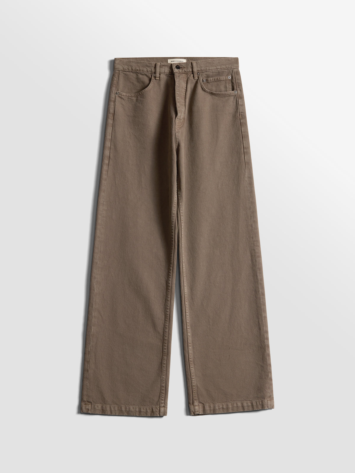 Javier Wide Leg Jeans - Mocha Brown – BARE KNUCKLES
