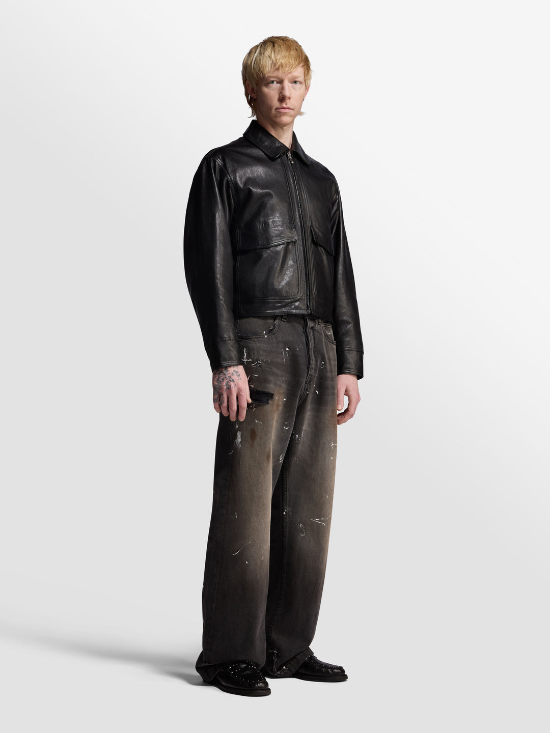 Leather Cruiser Jacket