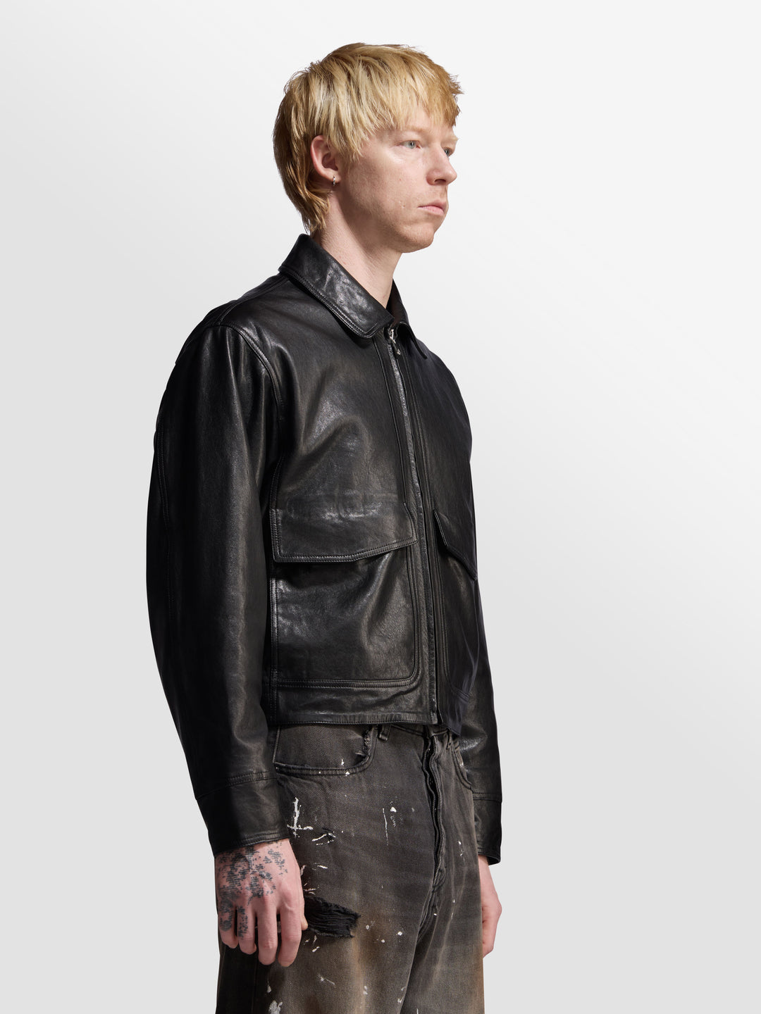 Leather Cruiser Jacket