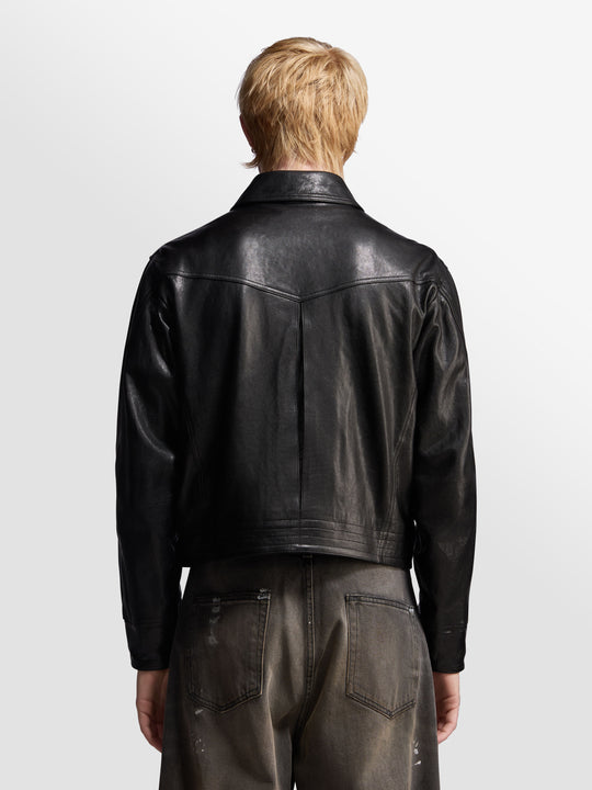 Leather Cruiser Jacket